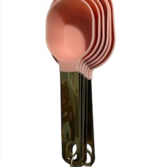 Pink and Gold Measuring Cups and Spoons Set New without tags - Picture 2 of 7